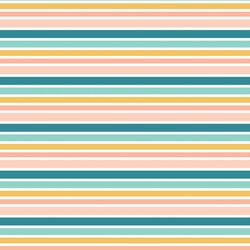 Little Summer Stripe in Rainbow
