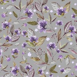 Sweet Floral in Grey