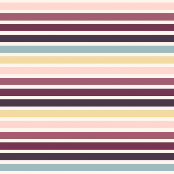 Rainbow Stripe in Winter Garden
