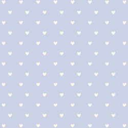 Tiny Hearts in Periwinkle
