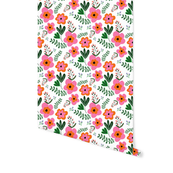 Little Monsters Floral in Pink