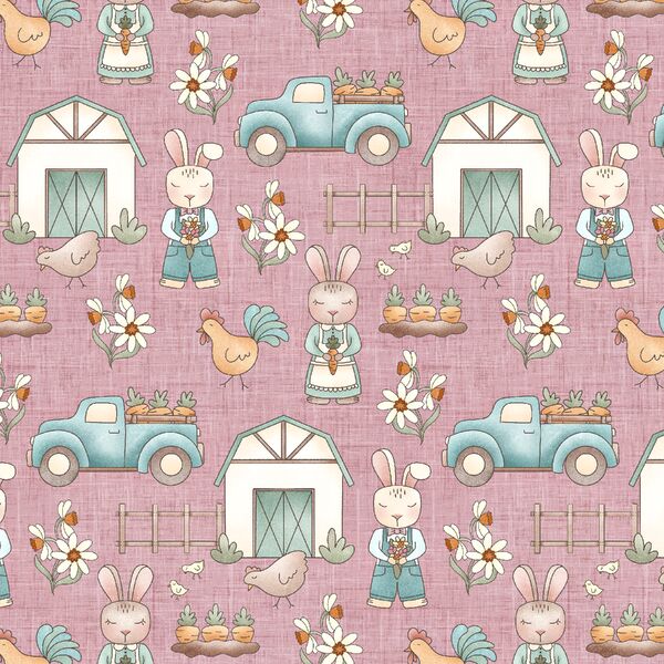 Carrot Farm in Purple