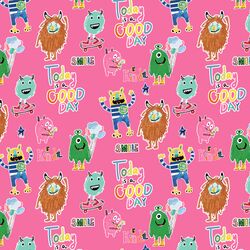 Little Monsters Quotes in Pink