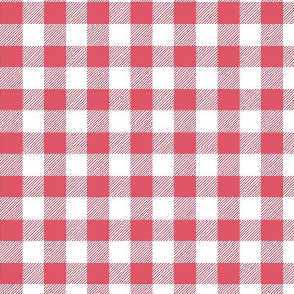 Medium Buffalo Plaid in Passion