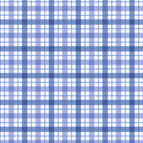 Picnic Plaid in Periwinkle