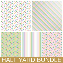 Seasonal Basics Half Yard Bundle in Easter