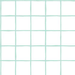 Windowpane in Aloe on White