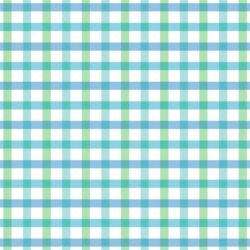 Spring Plaid in Sky