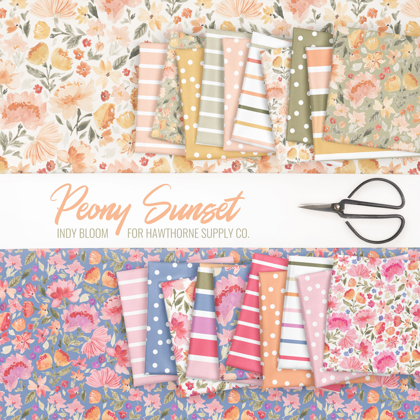 Peony Sunset Poster Image