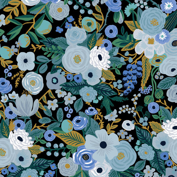 【色: Garden Party Blue】【Rifle Paper Co.】M Garden Party in Blue | Hawthorne Supply Co