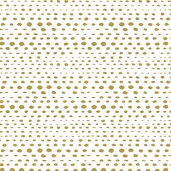 Little Skipping Stones in Gold on White