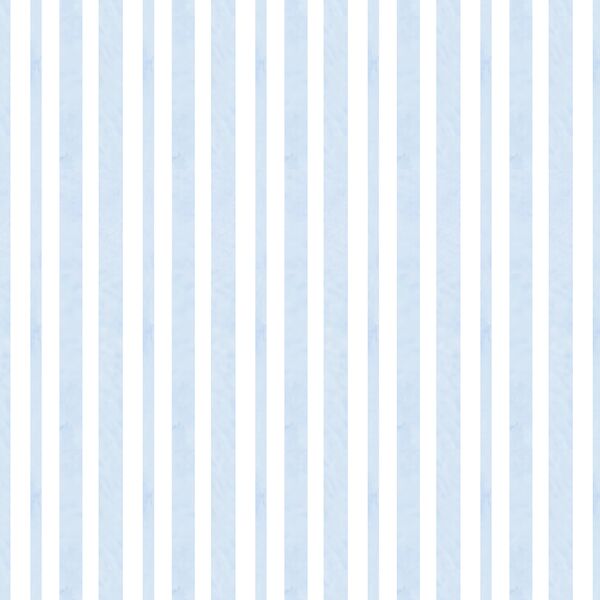 Garden Stripe in Soft Blue