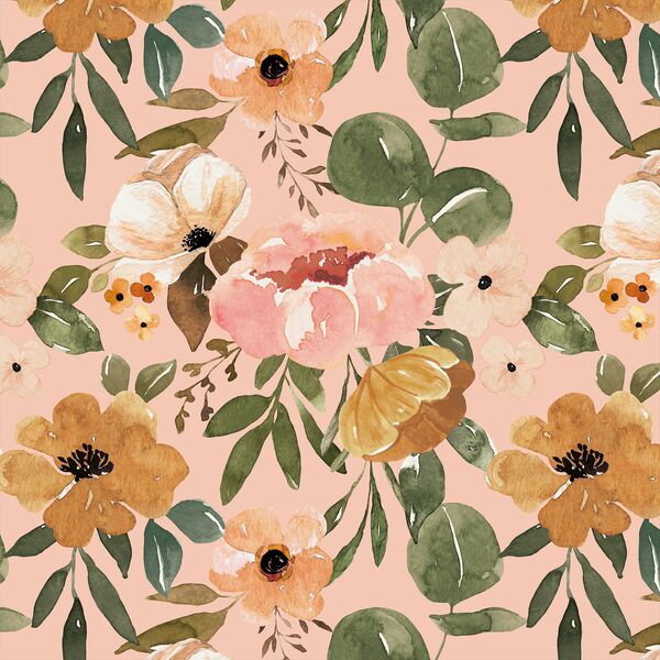 Charlotte Boho Floral in Petal