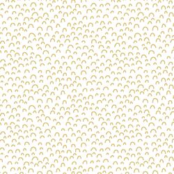 Doodle in Honey on White