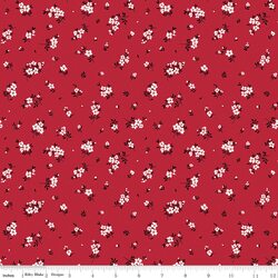 Mini Flowers in Red