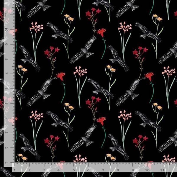 Wildflowers in Ebony