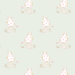 Daisy Cheetah in Soft Sage