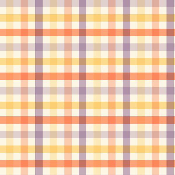 Spring Gingham in Serenade