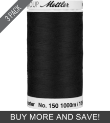 Black (0277-4000) - Bobbinette - 1094 Yards (3 Pack)