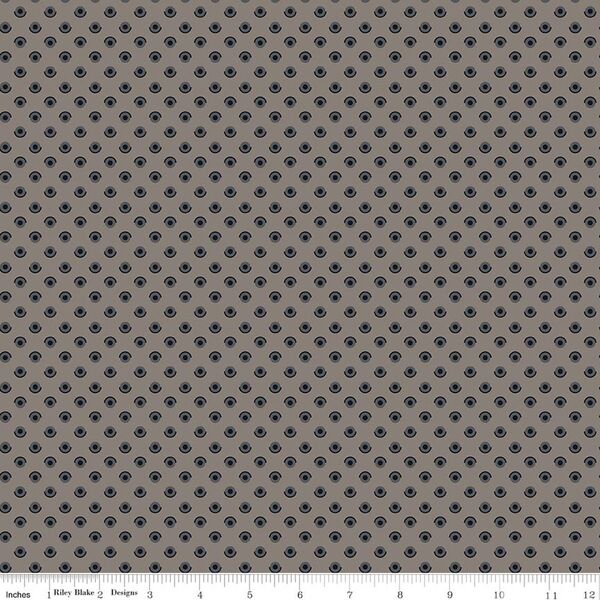 Polka Dots in Deep Rustic
