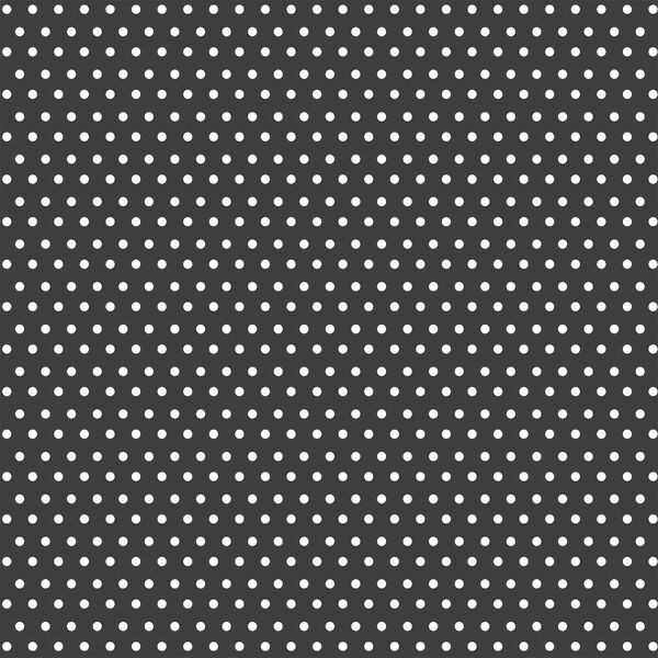Winter Dot in White on Onyx