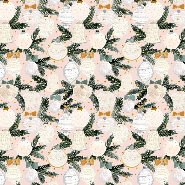 Ornaments in Light Blush