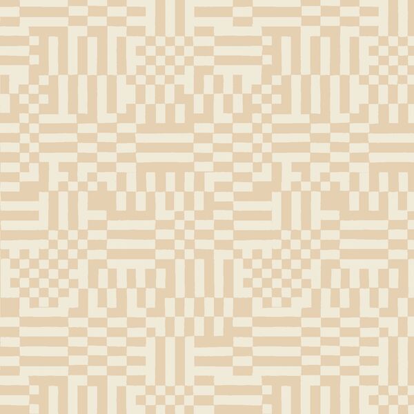 Checkery Checker in Light Beige