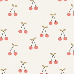 Large Summer Cherry Pop in Watermelon Red
