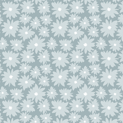 Farm Daisy in Jean Blue
