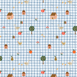 Farmhouse Gingham in Blue