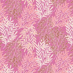 River Leaves in Fuschia