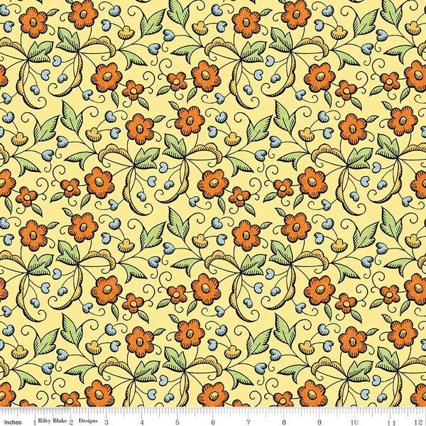 Fall Floral in Yellow