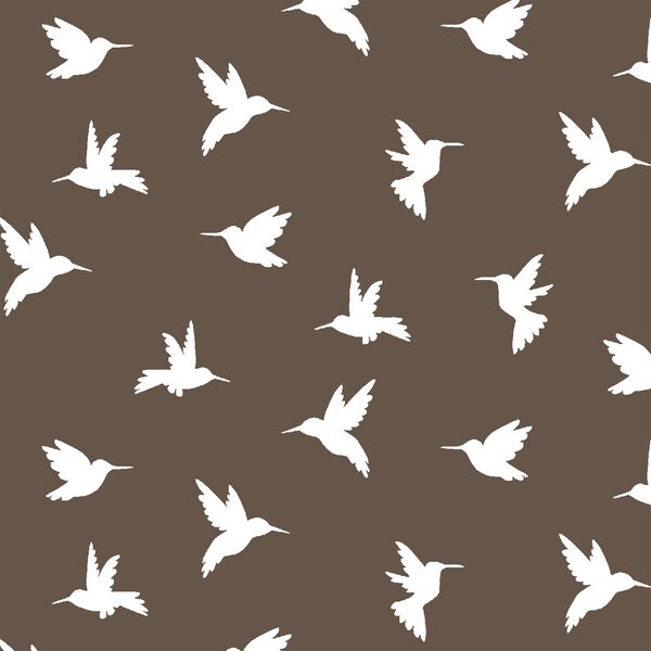 Hummingbird Silhouette in Timber