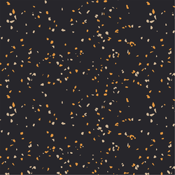 Halloween Terrazzo in Charcoal