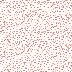 Doodle in Desert Rose on White