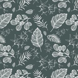 Foliage in Grey Green