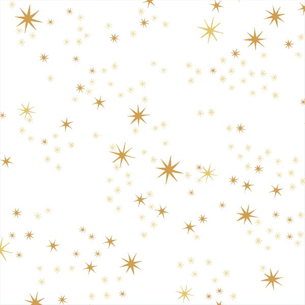 Starry Night in White
