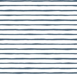 Artisan Stripe in Twilight on White