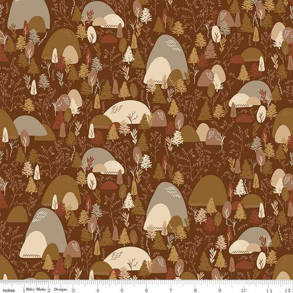 Mountain Music in Brown