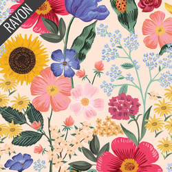Blossom Rayon in Blush