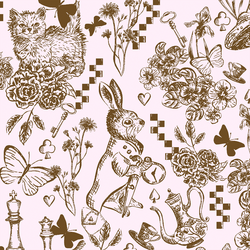 Garden Party Sketch in Iris