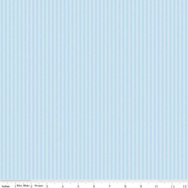 1/8" Tonal Stripe in Boy Blue