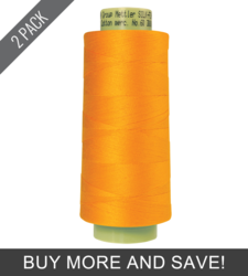 Marigold (9160-0161) - Silk Finish Cotton 60wt - 3000 Yards (2 Pack)