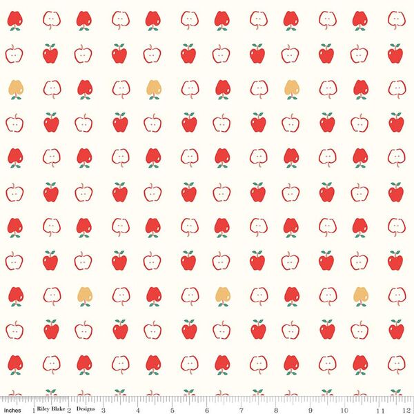 Apples in Vintage White