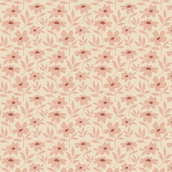 Fresh Floral in Blush