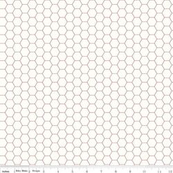 Honeycomb in Red