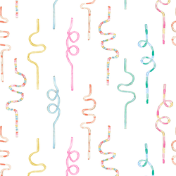 Large Twisty Straws in Picnic