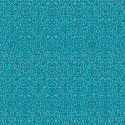 Coral Coastline in Teal