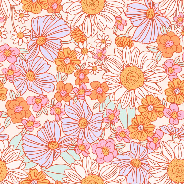 Large Blooming Summer in Sunny