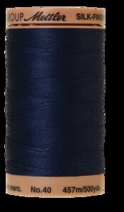Navy (9135-0825) - Silk Finish Cotton 40wt - 500 Yards